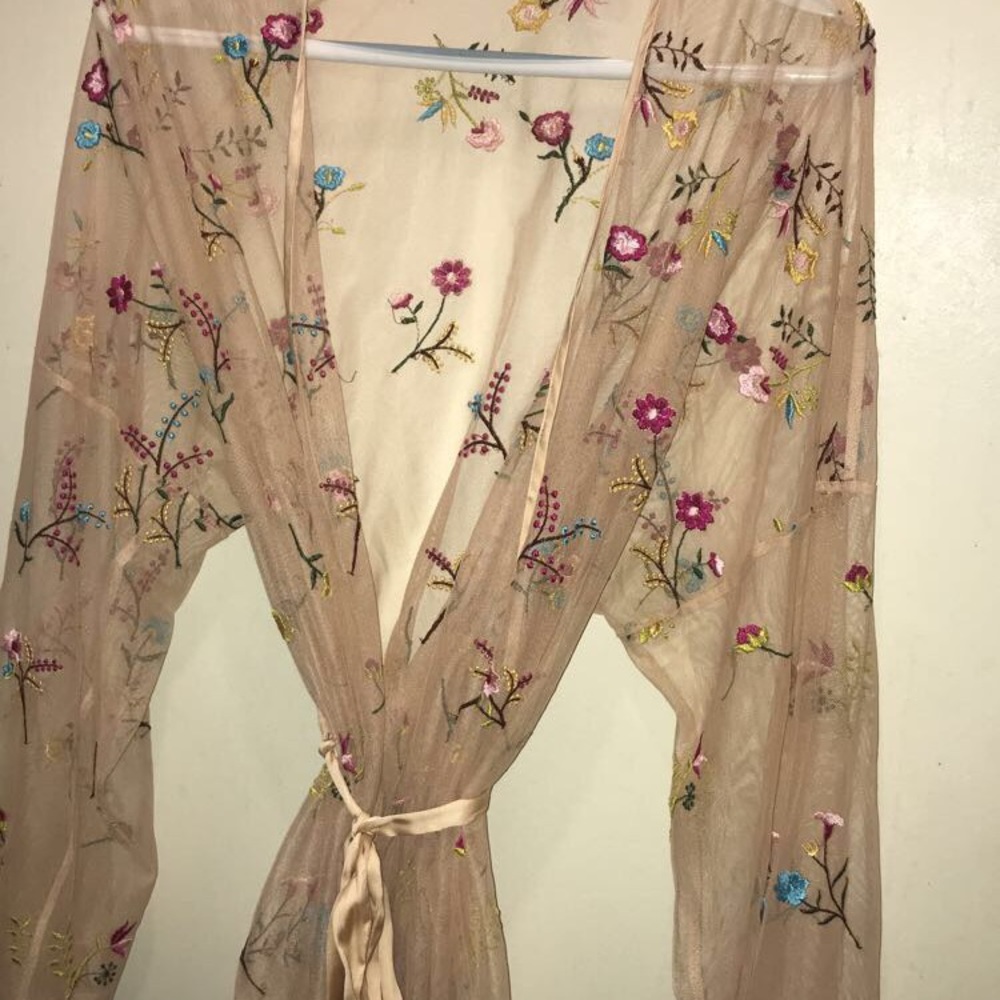 Sheer Women’s Kimono/ Coverup